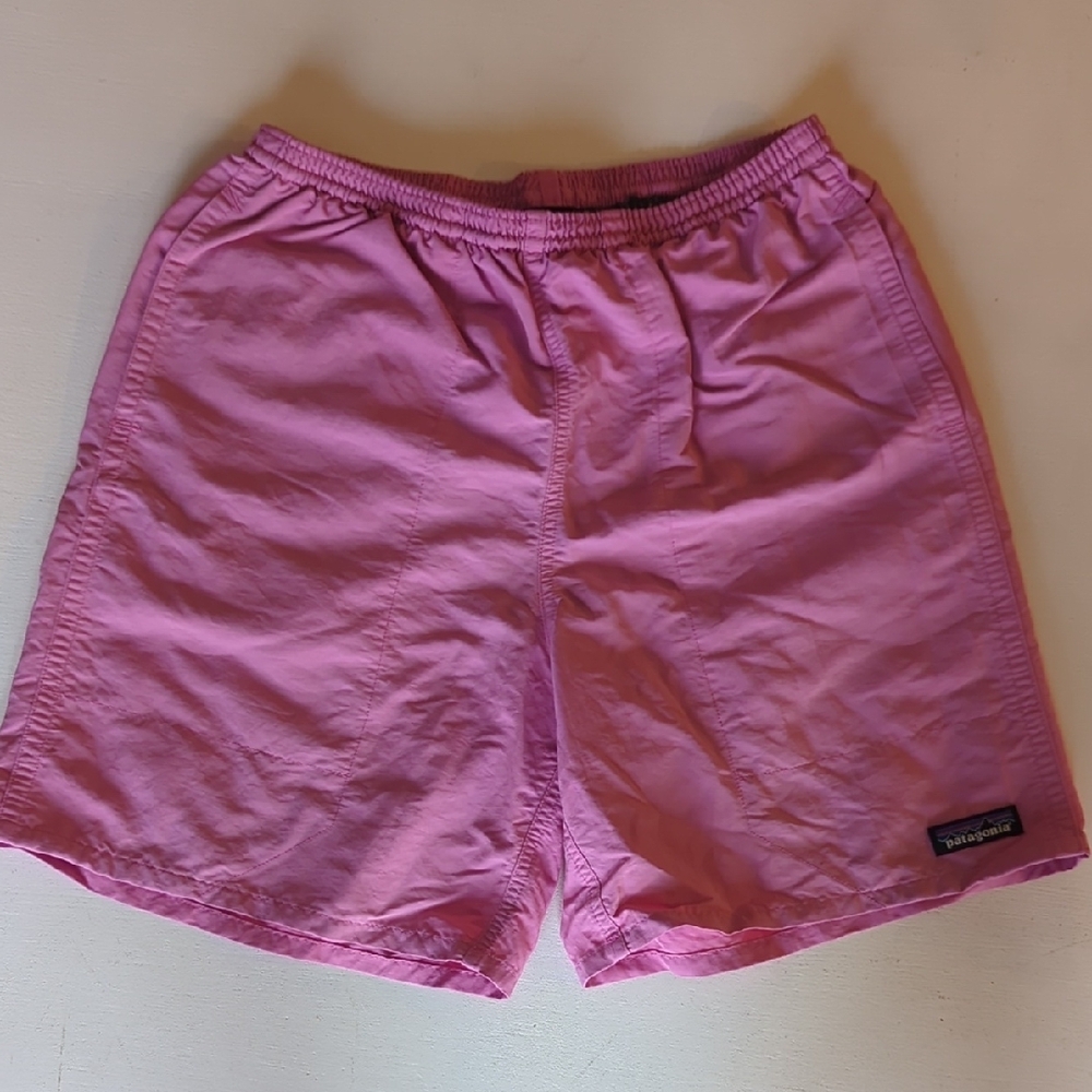 Patagonia Pink Hybrid Shorts